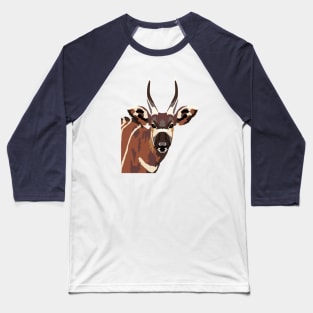 Bongo Antelope Baseball T-Shirt